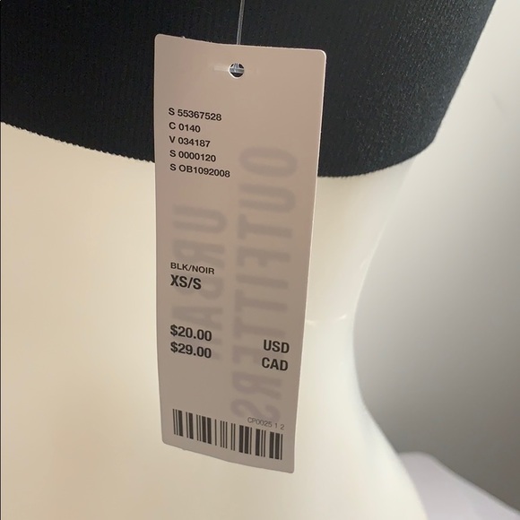 Urban Outfitters Black Bra XS New With Tags - Picture 7 of 9